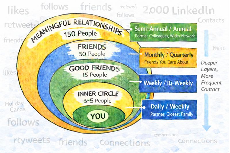 Relationship Layers Graph MaintenanceIsDo - Keep the friendships that matter